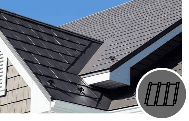 Painting metal roofing