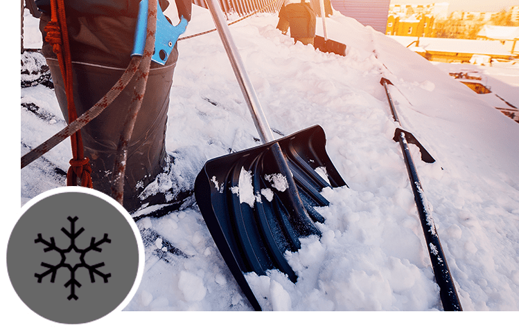 Roof snow removal Montreal